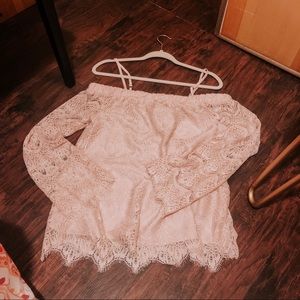 NWT off-shoulder blouse